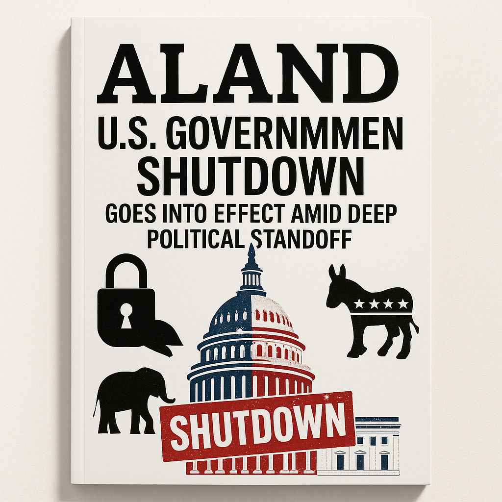 ALAND Magazine – U.S. Government Shutdown Cover